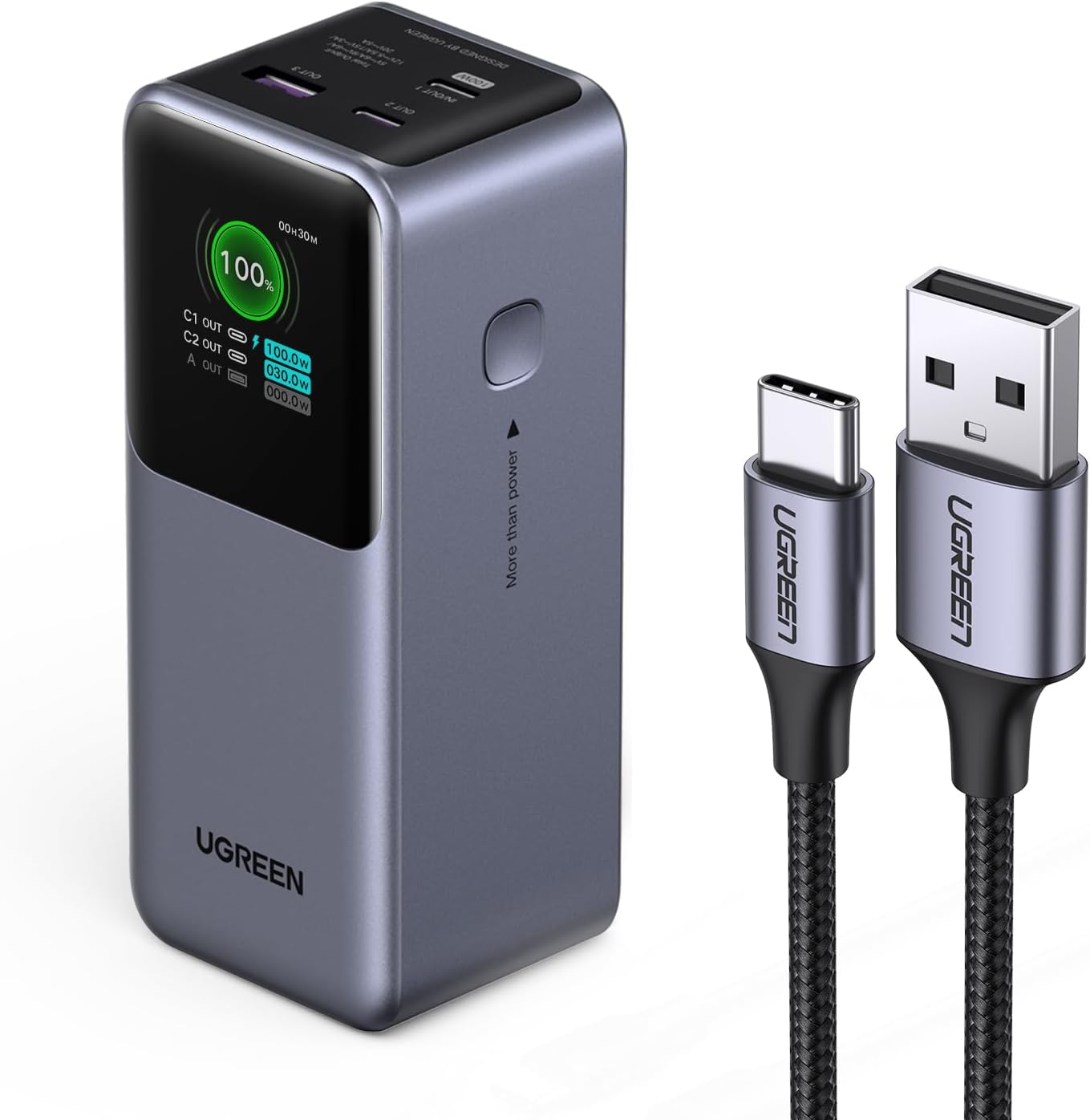 615oF8J1soL._AC_-1.jpg UGREEN Nexode Power Bank 20000mAh 130W - Image 1